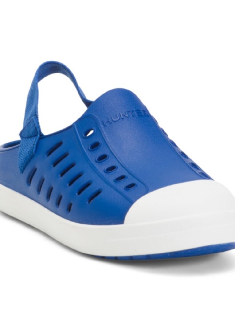 NWT HUNTER Kid's Jaime Clog Slip On Sandals in Blue